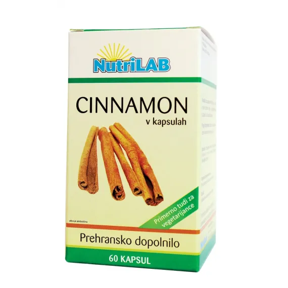 NutriLAB, Cinnamon 300 mg kapsule, 60 kapsul