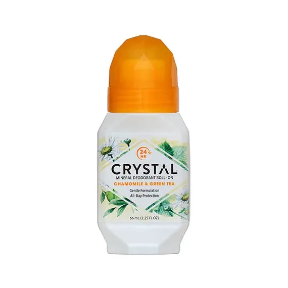 Crystal, roll-on kamilica in zeleni čaj, 66 ml