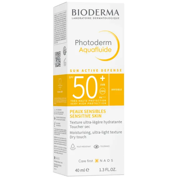 Bioderma, Photoderm Aquafluide zaščita obraza pred soncem ZF50+, 40 ml