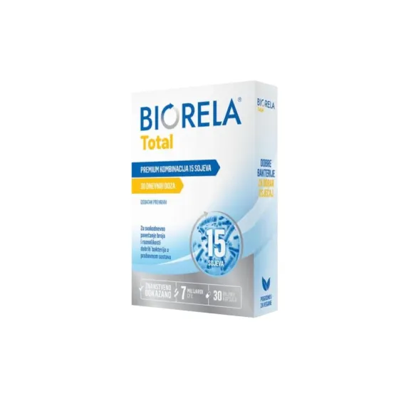Biorela, Total, 30 rastlinskih kapsul
