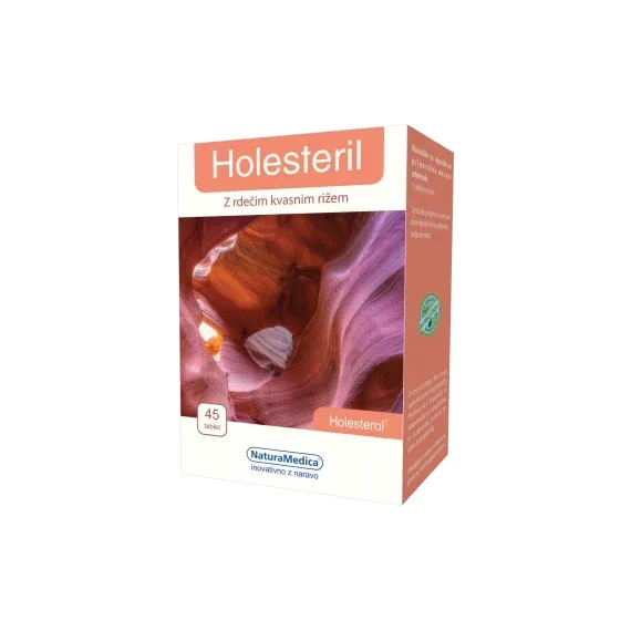 NaturaMedica, Holesteril, 45 veganskih tablet