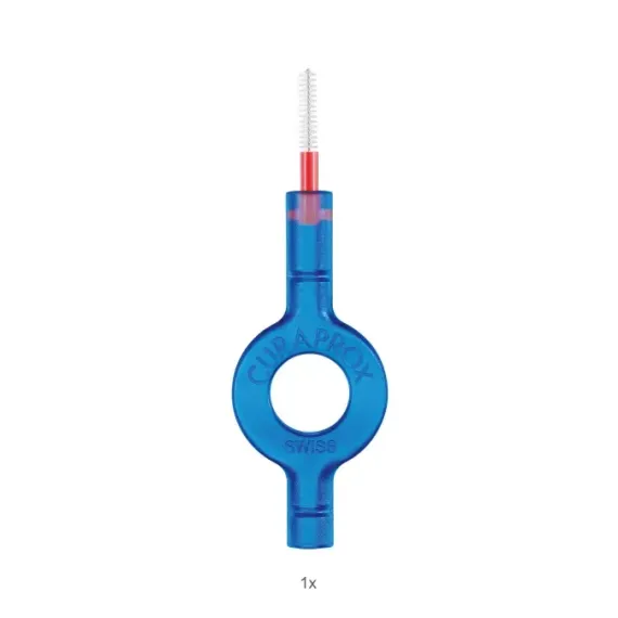 Curaprox, potovalni set Ortho, medzobna ščetka CPS Prime 07 + CPS 14 + CPS 18 + zložljiva zobna ščetka CS 5460 + zobna pasta. 10ml