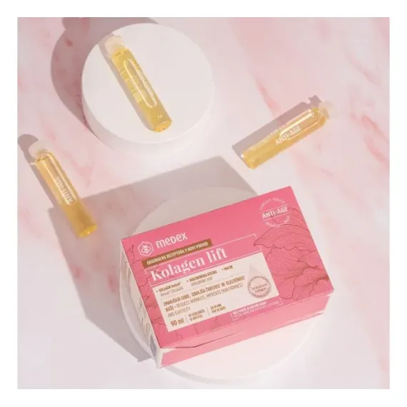 Medex, Kolagen lift v stekleničkah, 9 ml, 10 fiol