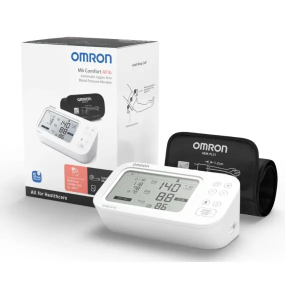 Omron, merilnik krvnega tlaka M6 Comfort AFib