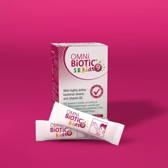 Omni-Biotic, SR-9 Kids prašek v vrečkah, 1,2g, 28 vrečk