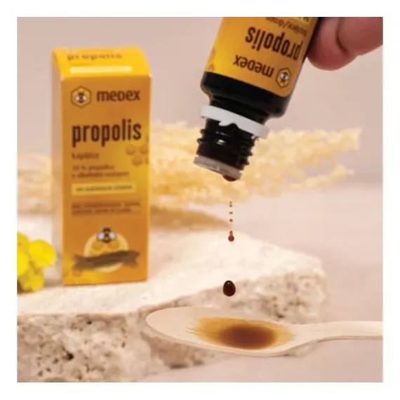 Medex, Propolis kapljice na alkoholni osnovi, 15 ml
