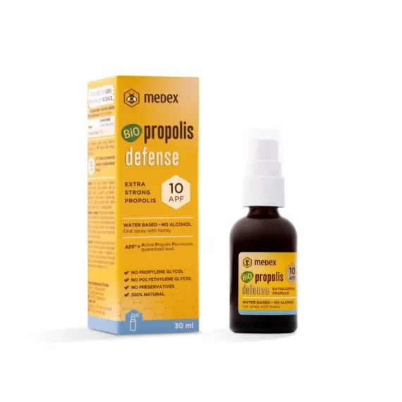 Medex, BIO Propolis Defense pršilo na vodni osnovi APF10, 30 ml
