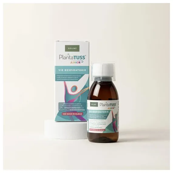 Solime, Plantatuss junior sirup, 120 ml sirup