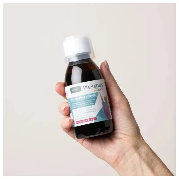 Solime, Plantatuss junior sirup, 120 ml sirup