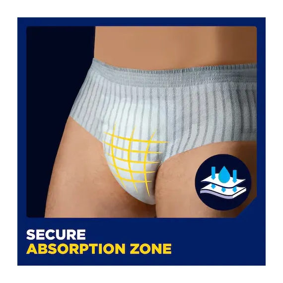 TENA, Men Pants Maxi, Hlačke za inkontinenco S/M, 12 hlačk