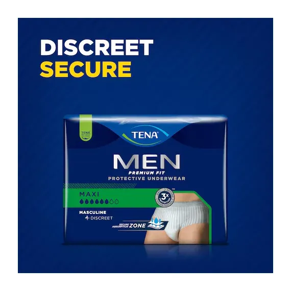 TENA, Men Pants Maxi, Hlačke za inkontinenco S/M, 12 hlačk