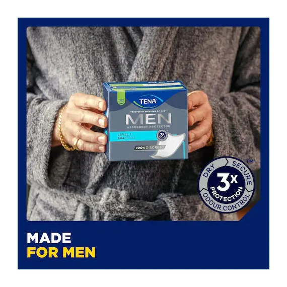 TENA, Men Level 1, Vložki za inkontinenco, 24 vložkov