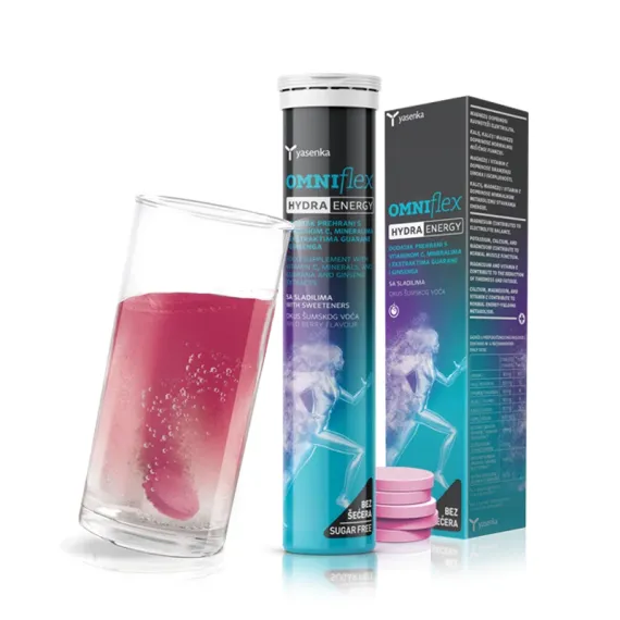 Yasenka, OmniFlex Hydra Energy, 20 šumečih tablet