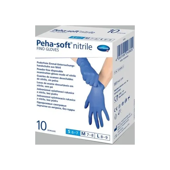 Hartmann, Peha-soft nitrile Fino rokavice, 10 rokavic