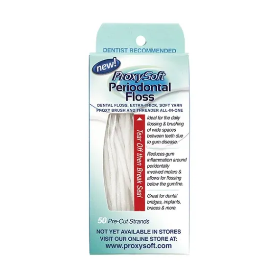 ProxySoft Periodontal, zobna nitka, 50 nitk