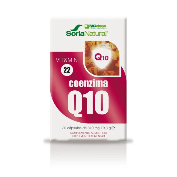 Soria Natural, Megadose koencim Q10 100 mg, 30 kapsul