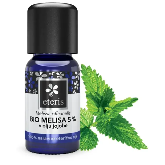 Favn, BIO eterično olje melise 5 % v BIO jojobi, 10 ml