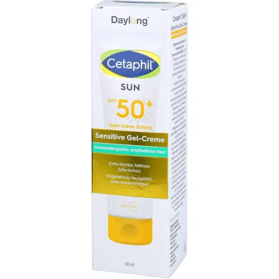Daylong, Cetaphil Sun Sensitive gel-krema ZF50+, 100ml