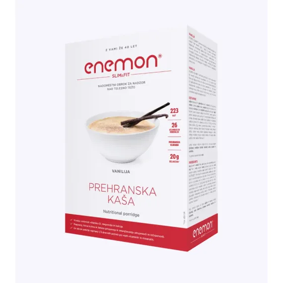 Enemon Slim, okus vanilije, 10 vrečk