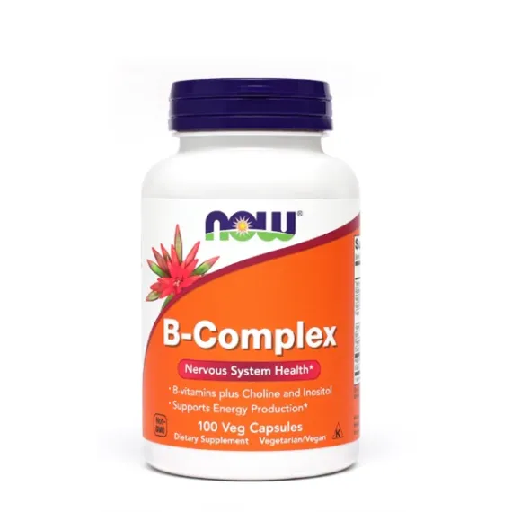Now, B-kompleks, 100 vegetarijanskih kapsul