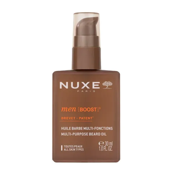 Nuxe, Men Boost večnamensko olje za brado, 30 ml