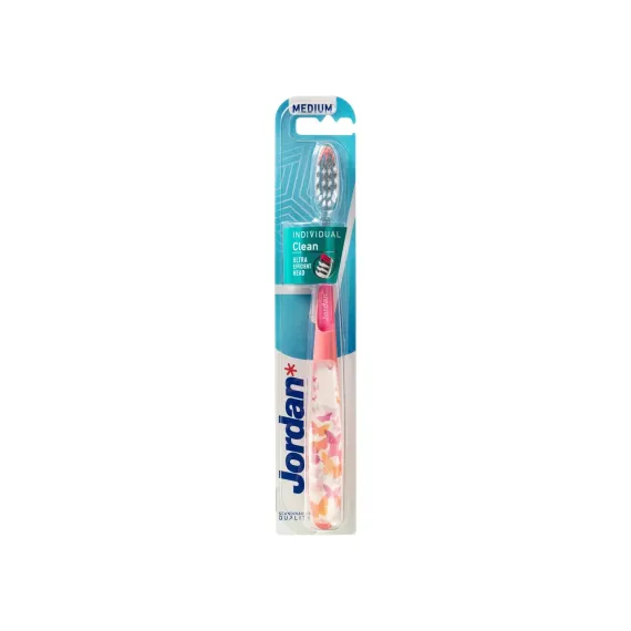 Jordan, Individual Clean zobna ščetka medium, 1 ščetka