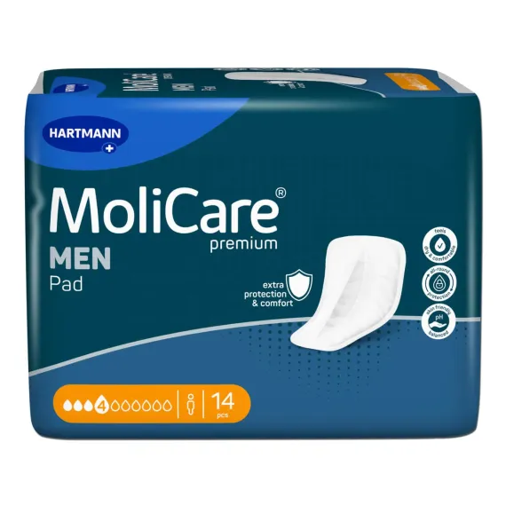 Molicare, Premium Men Pad 4 kapljice, 14 predlog