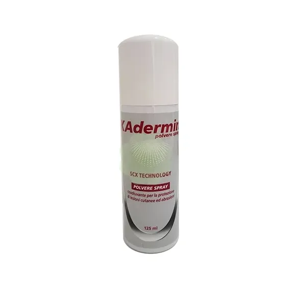 Kadermin, pršilo za oskrbo ran v prahu, 125 ml