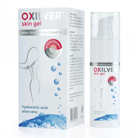 Oxilver, Skin gel za nego kože, 30 ml