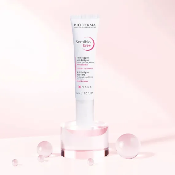 Bioderma, Sensibio Eye+ nega za predel okoli oči proti znakom utrujenosti, 15 ml