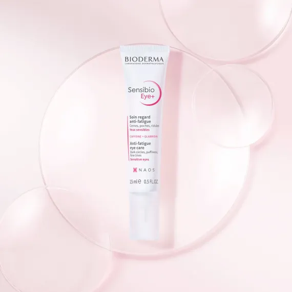 Bioderma, Sensibio Eye+ nega za predel okoli oči proti znakom utrujenosti, 15 ml