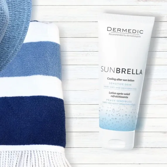 Dermedic, Sunbrella hladilni losjon za po sončenju, 200 ml
