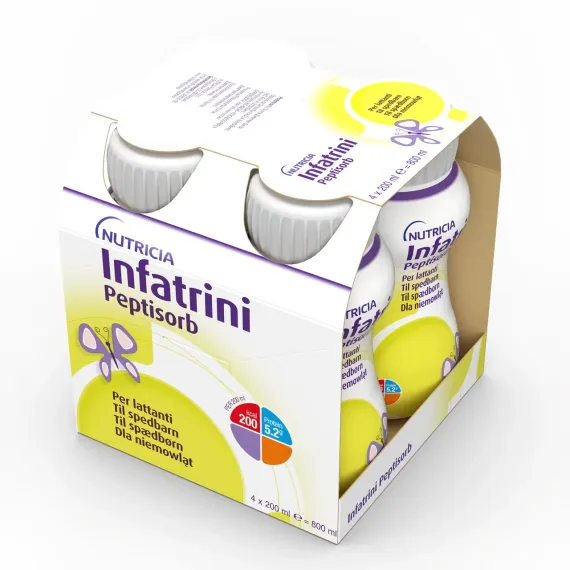 Infatrini Peptisorb, 200 ml, 4 plastenke