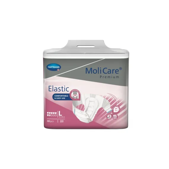 MoliCare, Premium Elastic hlačne podloge, 7 kapljic, velikost L, 30 podlog
