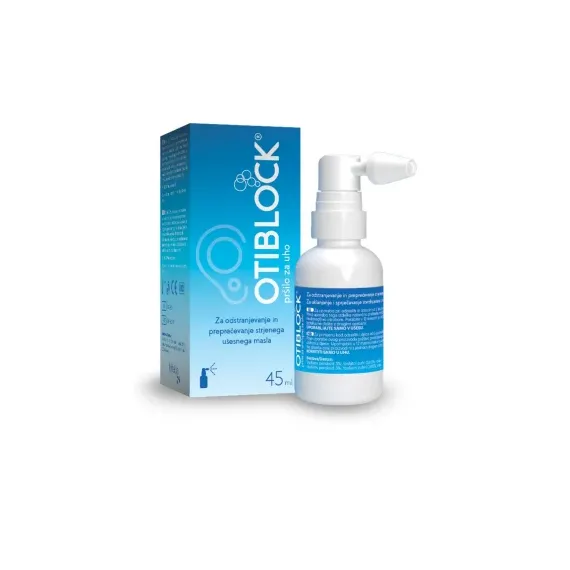 Otiblock, pršilo za uho, 45 ml