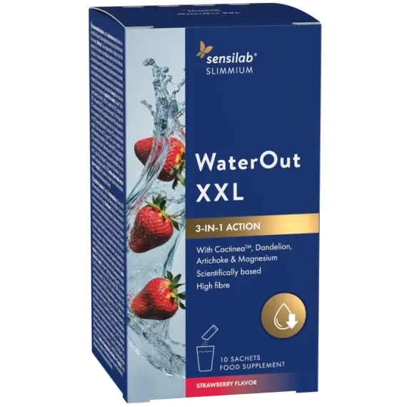 Sensilab, WaterOut XXL prah za napitek, 10 vrečk