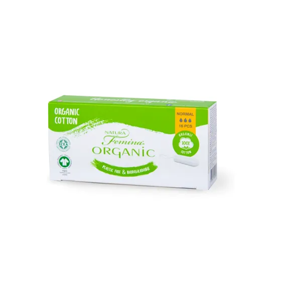 Natura Femina, Organic tamponi Normal, 16 kos