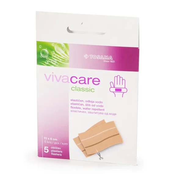 Vivacare, Classic obliži 10 x 8 cm, 5 obližev