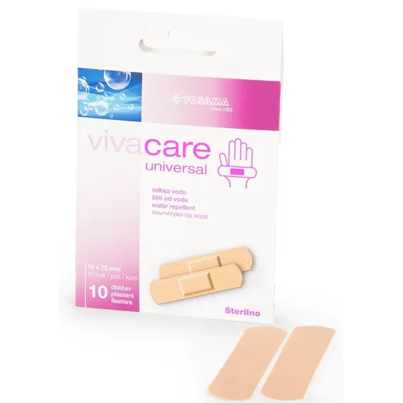 Vivacare, Universal sterilni obliži 19 x 72 mm, 10 obližev
