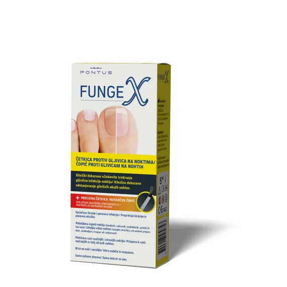 Fungex, čopič proti glivicam na nohtih, 1 čopič