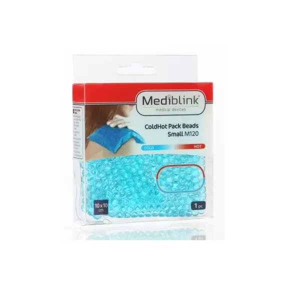 Mediblink, Hladilno-toplotna blazinica s kroglicami velikosti S - 10 x 10 cm, 1 kos
