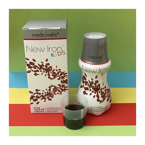 Medicinalis, New Iron Kids sirup, 125 ml