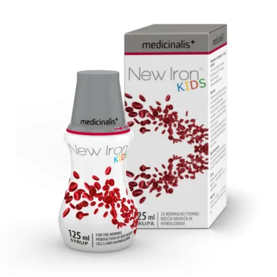 Medicinalis, New Iron Kids sirup, 125 ml