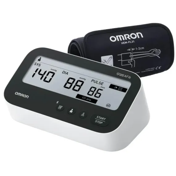 Omron, merilnik krvnega tlaka M4 Connect AFib