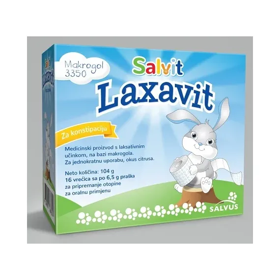 Salvit, Laxavit prašek, 16 vrečk