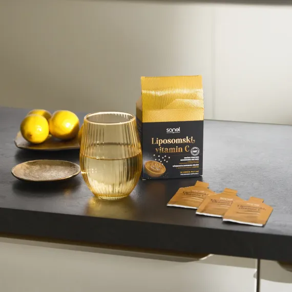 Sanol LAB, Liposomski vitamin C, 30 vrečk