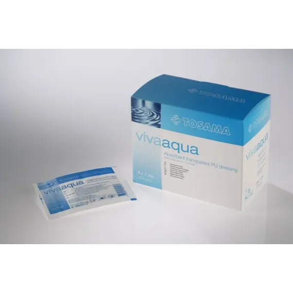 Vivaaqua, prozorni sterilni obliž 5 x 7 cm, 100 obližev