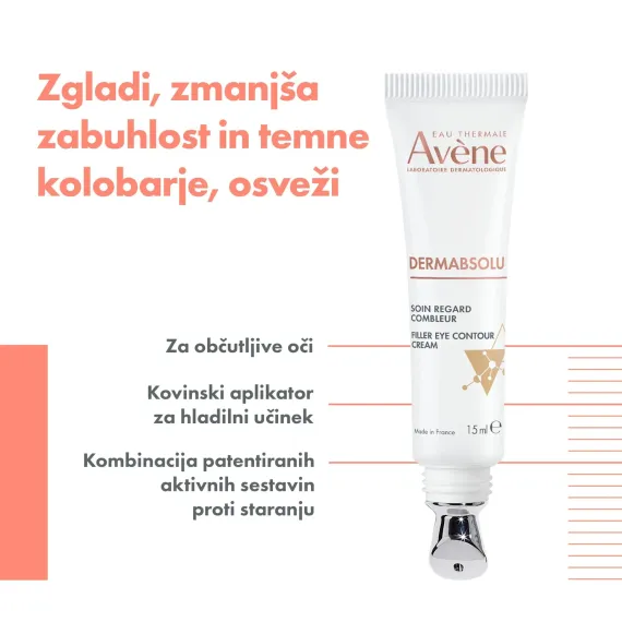 Avène, DermAbsolu Filler krema za predel okoli oči, 40 ml