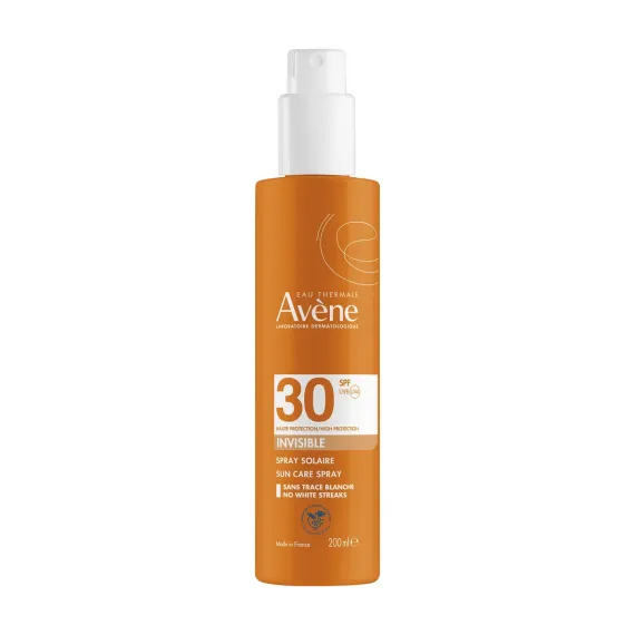 Avene, Sun visoka zaščita pred soncem, pršilo nevidno ZF30, 200 ml