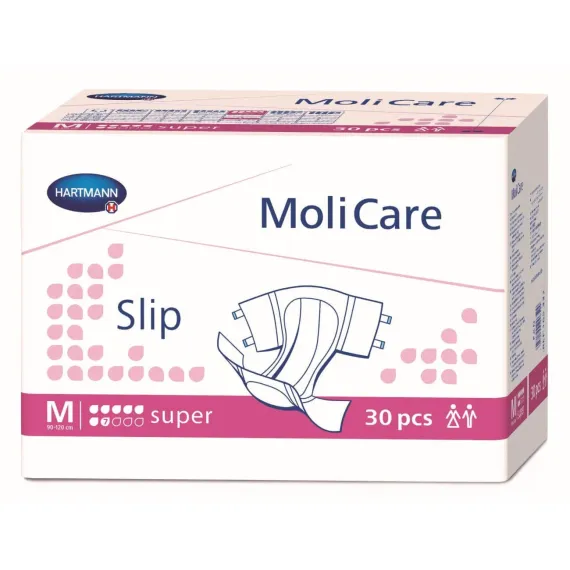 MoliCare, Slip Super inkontinenčne predloge, velikost M, 30 predlog